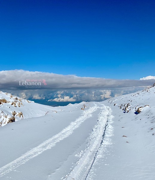 Snowflakes at Qornet el Sawda